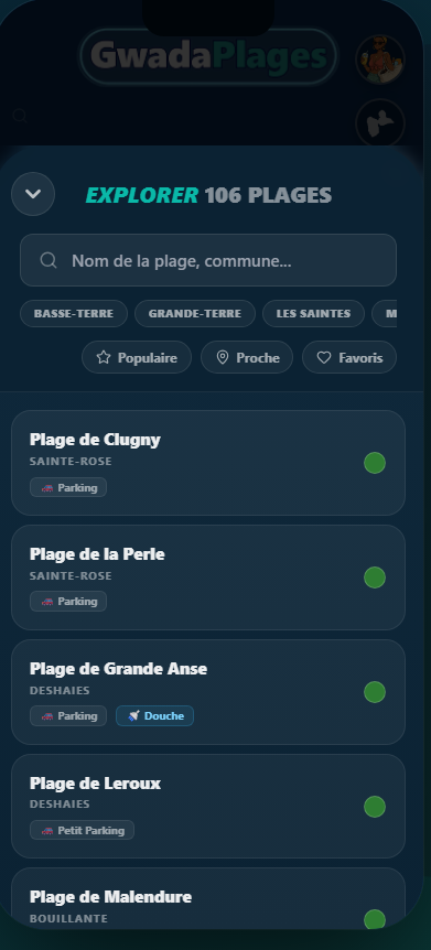Signalement GwadaPlages